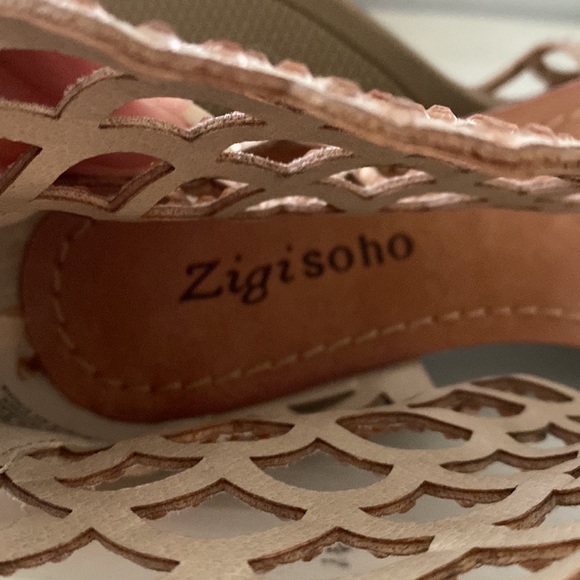 ZIGI SOHO Mela Sparkly Short Gladiator Sandals Size 6.5 - Picture 7 of 8